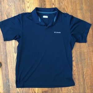 Navy Columbia Polo Shirt